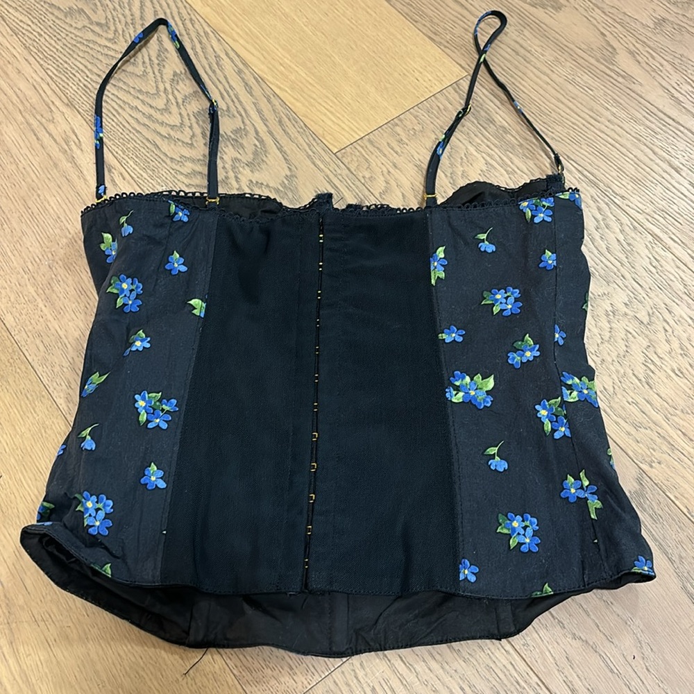 NWOT WeWoreWhat Flower Corset - Picture 3 of 5
